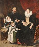 Cornelis de Vos, Zelfportret van de kunstenaar en zijn familie